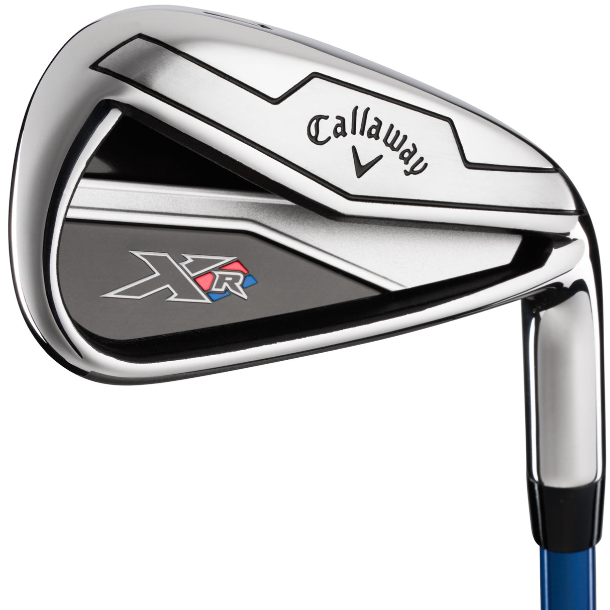 Callaway 2026 XR Herren Komplettset / Golfset, Graphitschaft, Farbe Grau / Blau / Rot, Rechtshand