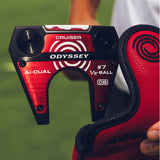 Odyssey Ai-DUAL #7 Cruiser 1/2 Ball Putter, DB, Rechtshand