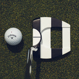 Odyssey Ai-DUAL Jailbird Cruiser 1/2 Ball Putter, DB, Rechtshand