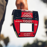 Odyssey Ai-DUAL Jailbird Cruiser 1/2 Ball Putter, DB, Rechtshand