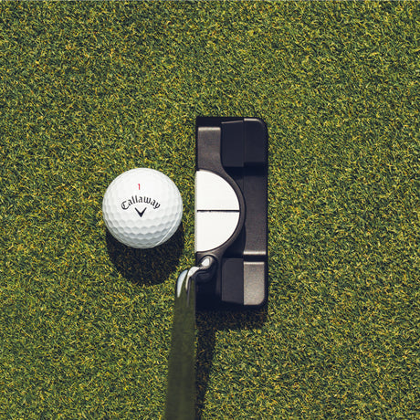 Odyssey Ai-DUAL Double Wide 1/2 Ball Putter, DB, Rechtshand - Golflaedchen.de
