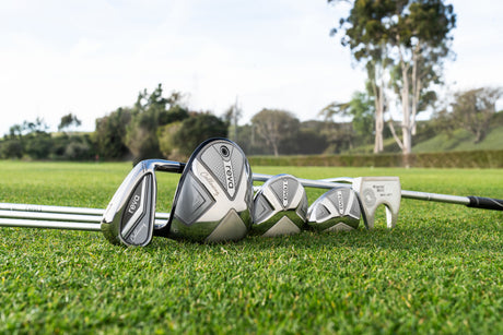 Callaway REVA 2026 Damen Komplettset / Golfset, Schwarz, Rechtshand, +0,5 inch länger - Golflaedchen.de