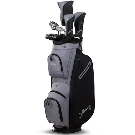 Callaway REVA 2026 Damen Komplettset / Golfset, Schwarz, Rechtshand, +0,5 inch länger - Golflaedchen.de