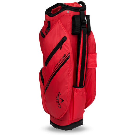 Callaway Chase Dry 14 Waterproof Cartbag, Red / Black