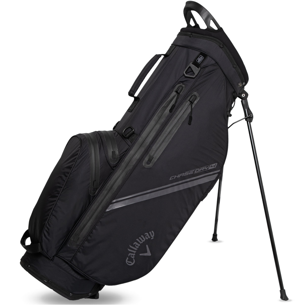 Callaway 2026 Chase Dry Waterproof Standbag, Black - Golflaedchen.de