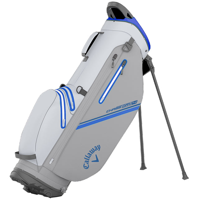 Callaway 2026 Chase Dry Waterproof Standbag, White / Silver / Royal - Golflaedchen.de