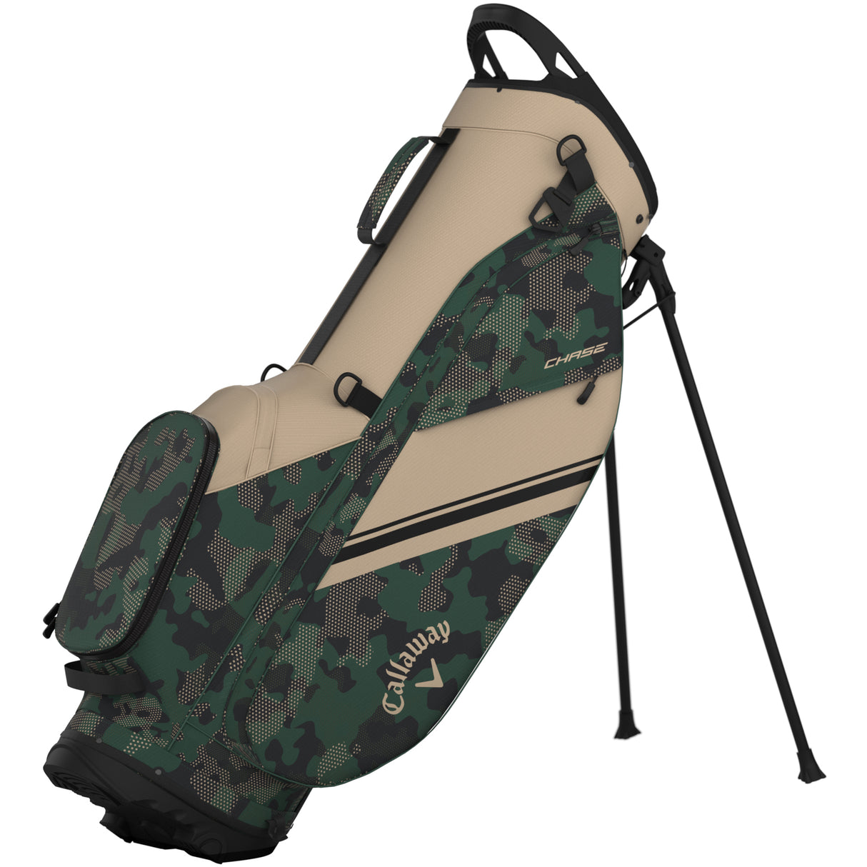 Callaway 2026 Chase Standbag, Tan / Green / Camo