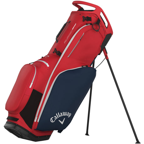 Callaway 2026 Fairway 14 HD Waterproof Standbag, Rot / Navy