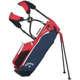 Callaway 2026 Fairway C HD Waterproof Standbag, Rot / Navy - Golflaedchen.de