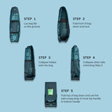 Ogio 2026 Alpha Slim Travelcover / Golf Reisetasche, Seagrass