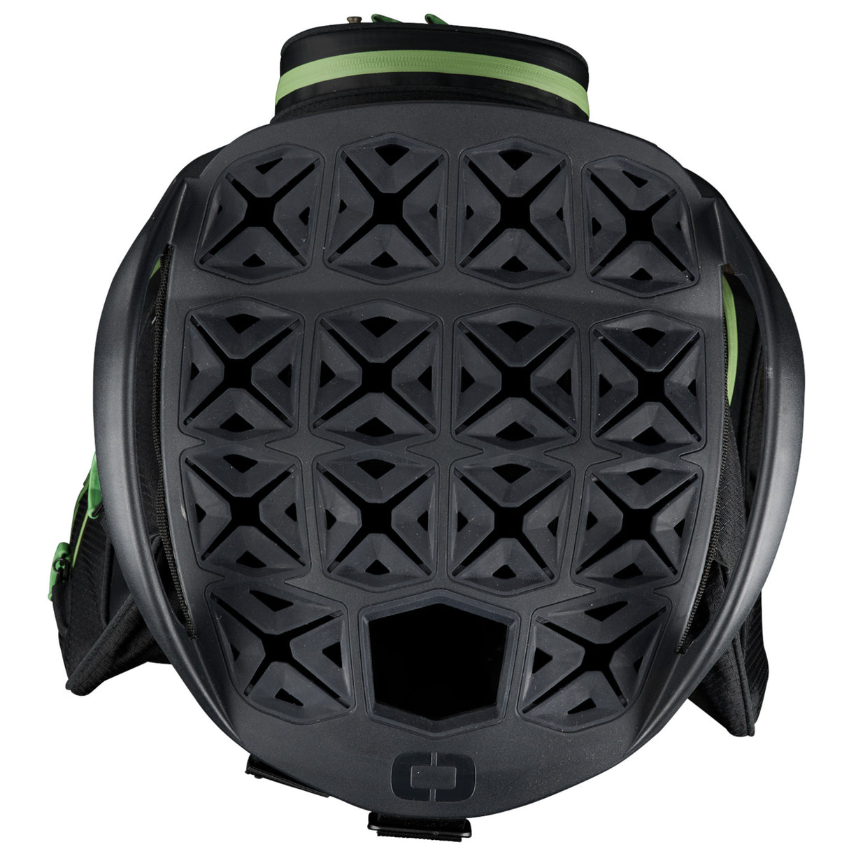 Ogio 2025 All Elements Silencer Waterproof Cartbag / Golfbag, Black - Golflaedchen.de