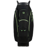 Ogio 2025 All Elements Silencer Waterproof Cartbag / Golfbag, Black - Golflaedchen.de