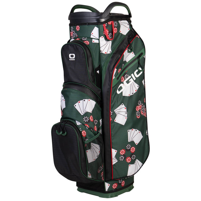 Ogio 2026 All Elements Silencer Waterproof Cartbag / Golfbag, Poker - Golflaedchen.de