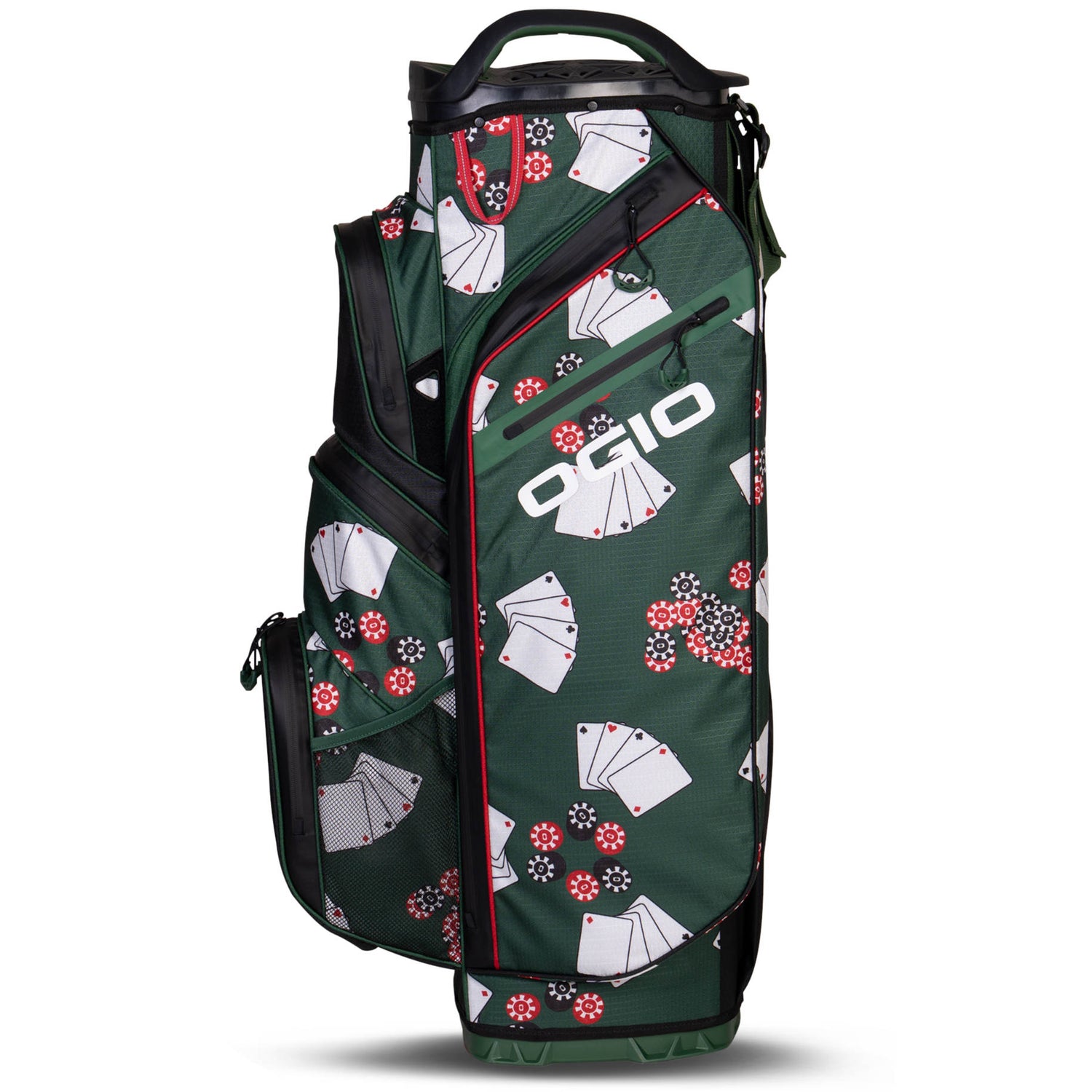 Ogio 2026 All Elements Silencer Waterproof Cartbag / Golfbag, Poker - Golflaedchen.de