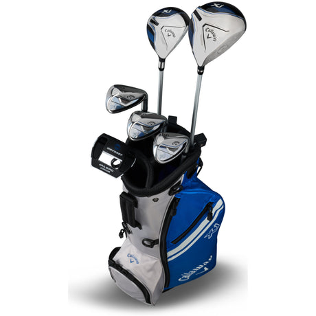 Callaway 2026 Junior Kinder Golfset XJ2 (119-134 cm), Farbe Blau / Weiß, Rechtshand