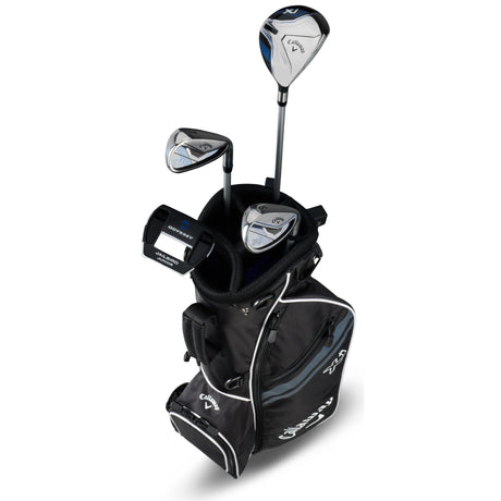 Callaway 2026 Junior Kinder Golfset XJ1 (95 - 118 cm), Farbe Schwarz, Linkshand - Golflaedchen.de