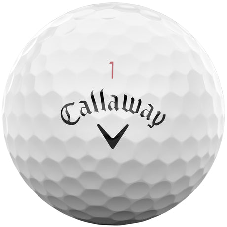 Callaway 2026 Chrome Tour X Golfbälle, Weiß, 12 Stück - Golflaedchen.de