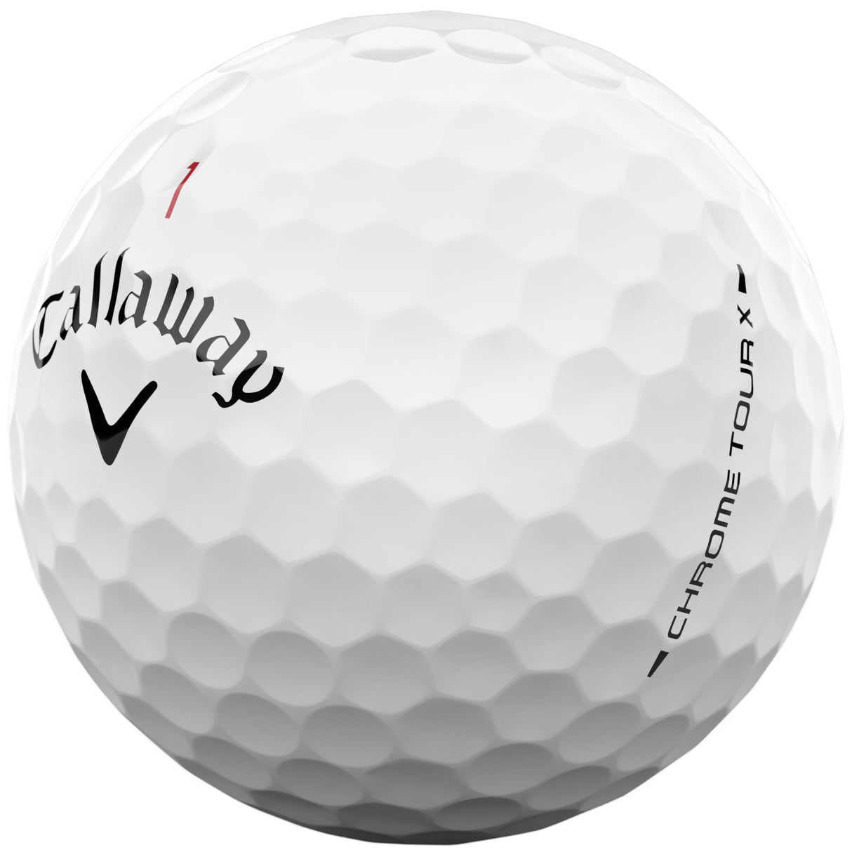 Callaway 2026 Chrome Tour X Golfbälle, Weiß, 12 Stück - Golflaedchen.de