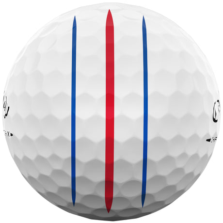 Callaway 2026 Chrome Tour X Triple Track Golfbälle, Weiß, 12 Stück - Golflaedchen.de
