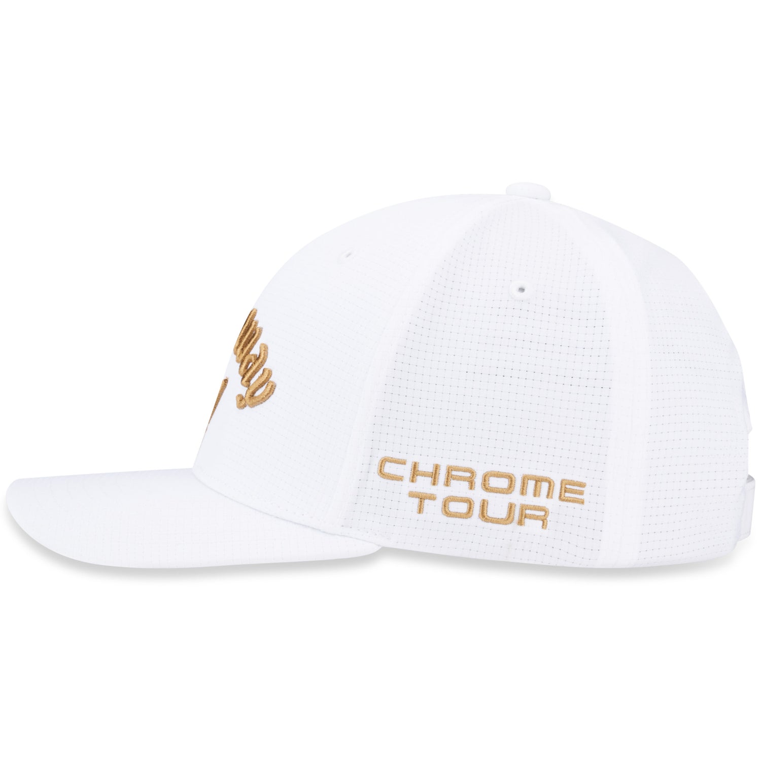 Callaway Performance Pro Herren Cap, Weiß / Gold - Golflaedchen.de