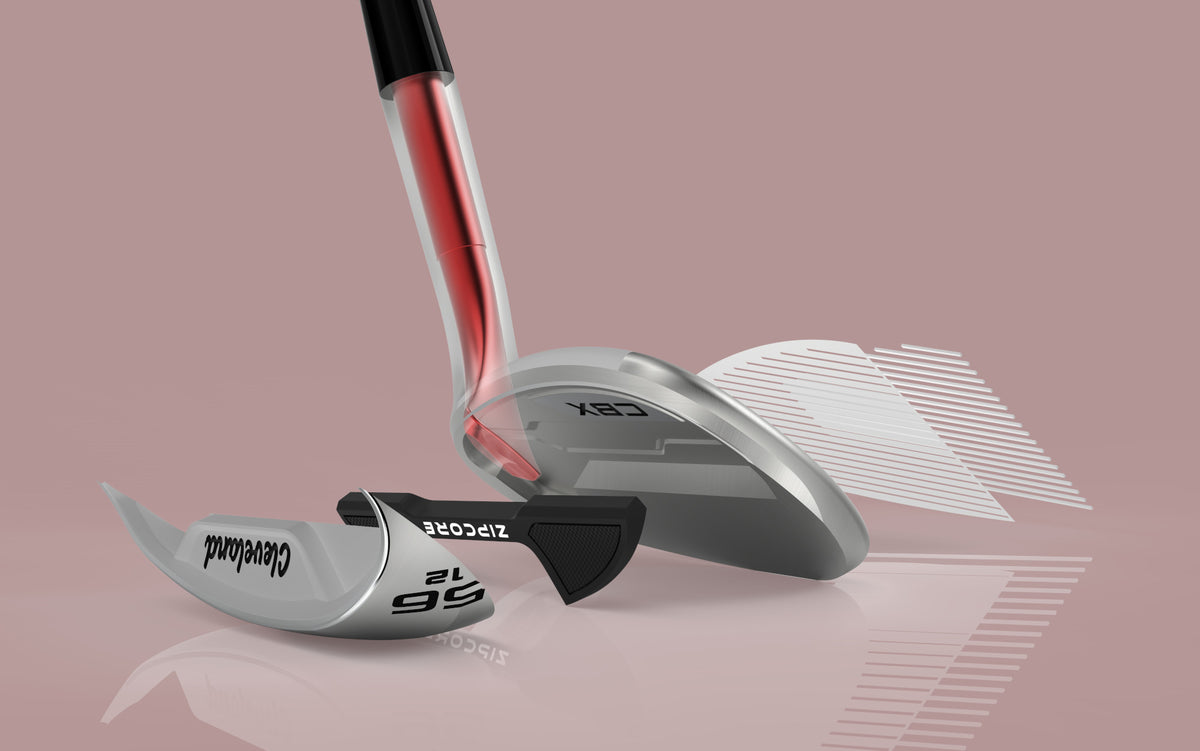 Cleveland CBX ZipCore DEMO Wedge, Stahlschaft, Herren Rechtshand
