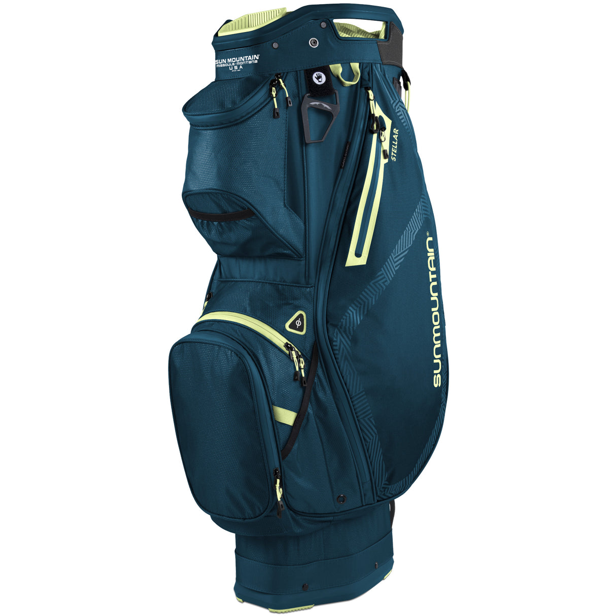 Sun Mountain Stellar Water Resistant Damen Cartbag, Blue Sea / Leaf - Golflaedchen.de