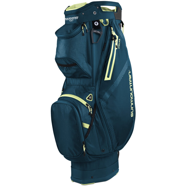 Sun Mountain Stellar Water Resistant Damen Cartbag, Blue Sea / Leaf - Golflaedchen.de