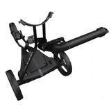 Wishbone EON 2026 Elektro Golftrolley inkl. Schirmhalter und Scorecardhalter, Schwarz / Grau - Golflaedchen.de