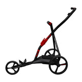 Wishbone EON 2026 Elektro Golftrolley inkl. Schirmhalter und Scorecardhalter, Schwarz / Rot