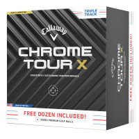 Callaway 2025 Chrome Tour X Golfbälle, Triple Track, Vorteilspack, 48 Stück