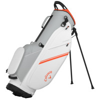 Callaway Chase Standbag, White / Silver / Orange