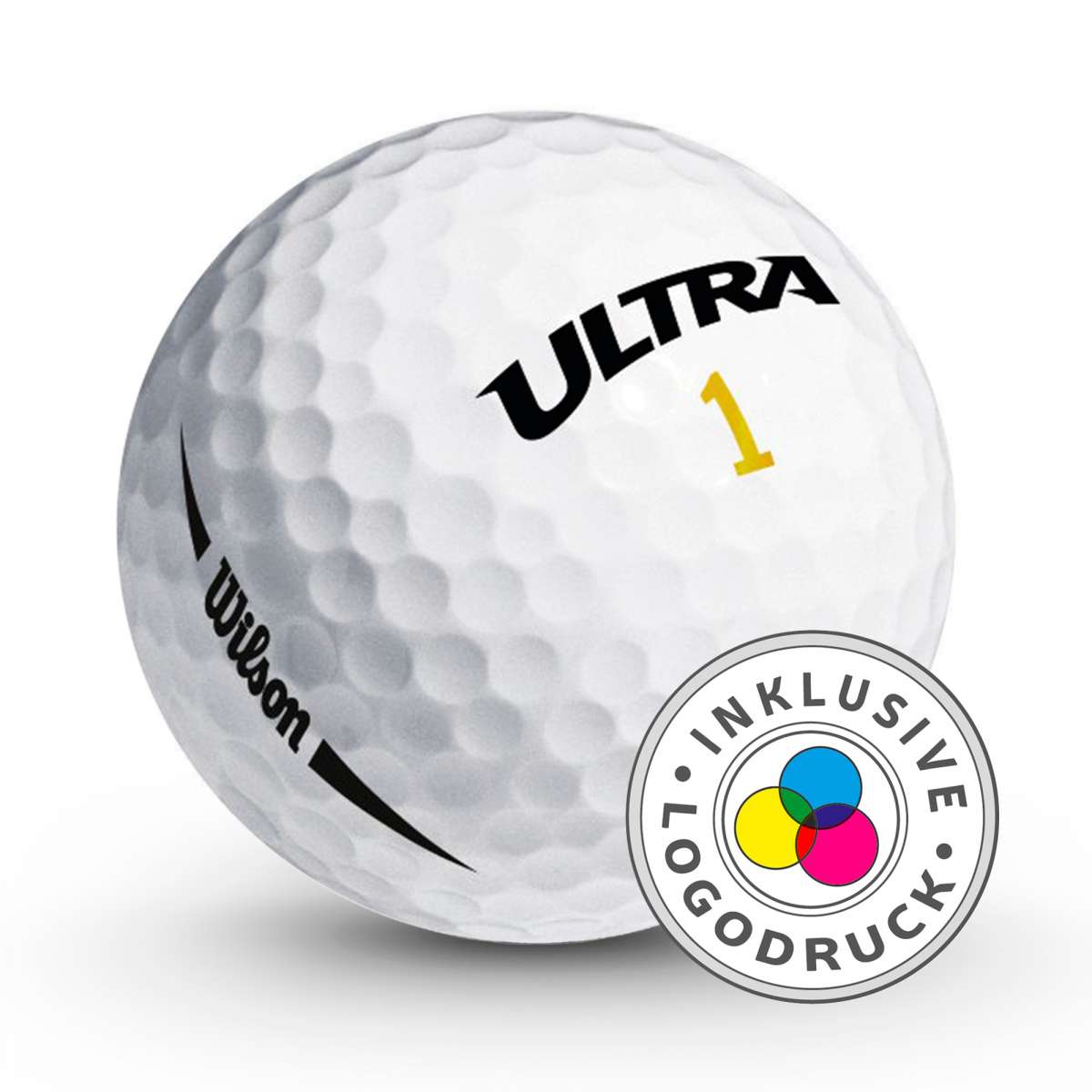 Wilson Ultra Ultimate Distance Logobälle (Golfbälle) günstig kaufen bei Golflaedchen.de