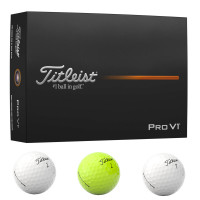 Titleist Pro V1 Golfbälle 2025, 12 Stück