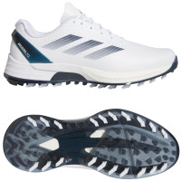 Adidas Adizero ZG Herren Golfschuhe, Weiß / Blau