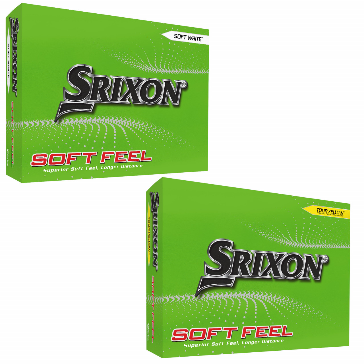 Srixon 2024 Soft Feel Golfbälle, 12 Stück