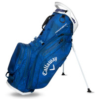 Callaway 2025 Fairway 14 HD Waterproof Standbag, Blue Palms / Grey