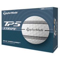 Taylor Made 2025 TP5 Stripe Golfbälle, 12 Stück