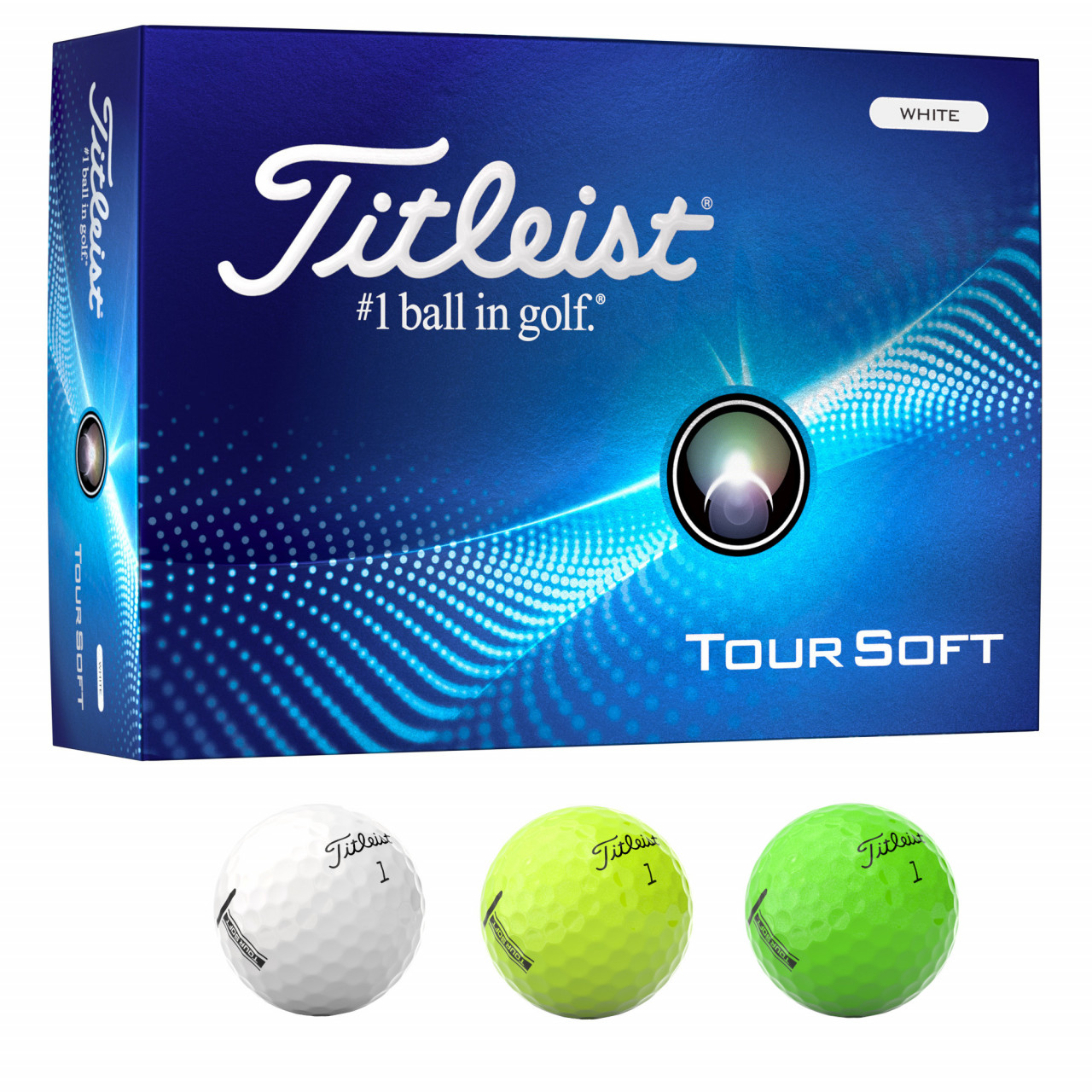 Titleist Tour Soft 2024 Golfbälle, 12 Stück