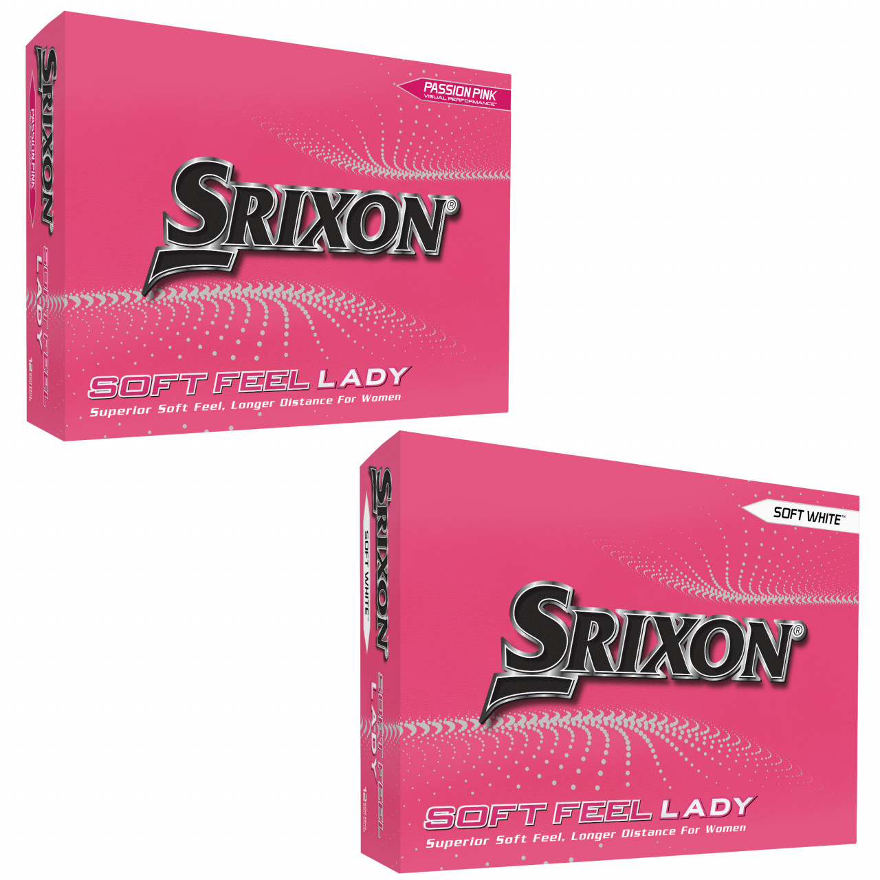 Srixon 2024 Soft Feel Damen Golfbälle, 12 Stück